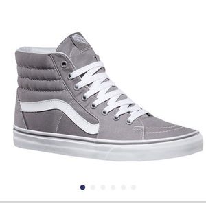 High top grey vans